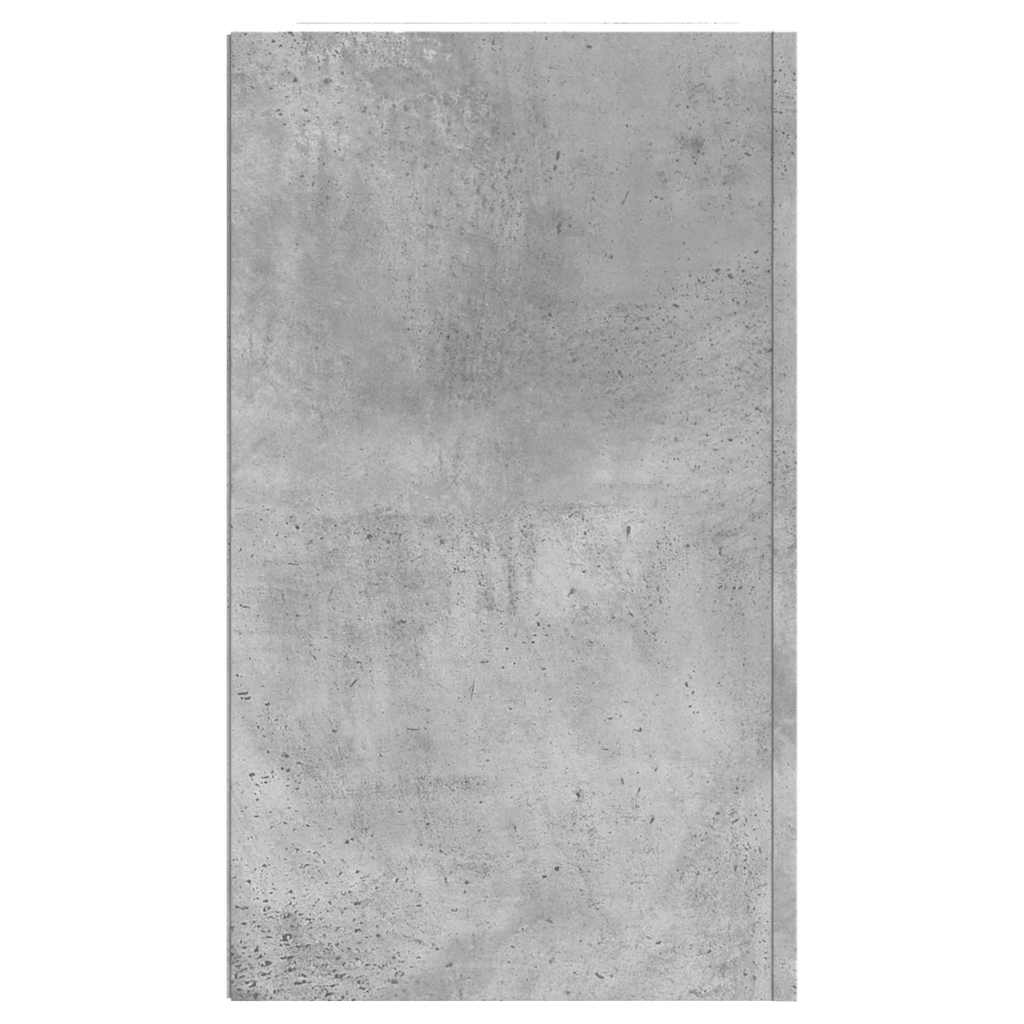 Zidni ormarić boja betona 75 x 35 x 60 cm od konstruiranog drva