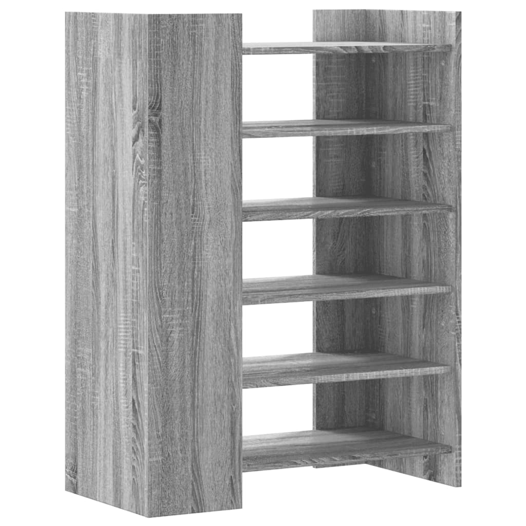 Ormarić za cipele boja hrasta 74,5x37,5x100cm konstruirano drvo