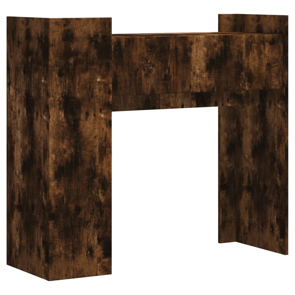 Konzolni stol boja hrasta 100x35x90 cm konstruirano drvo