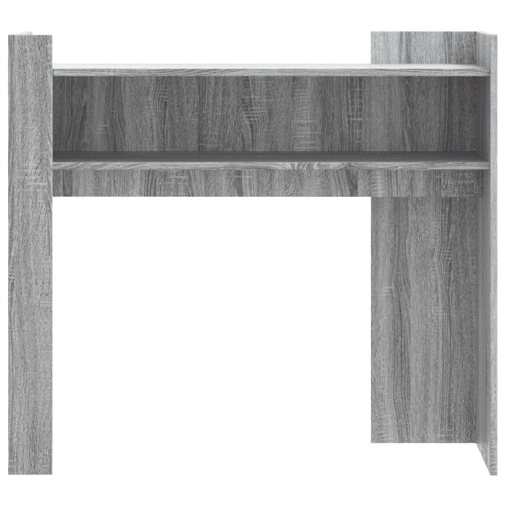 Konzolni stol siva boja hrasta 100x35x90 cm konstruirano drvo