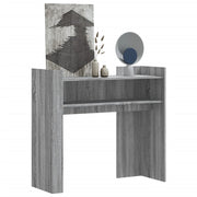 Konzolni stol siva boja hrasta 100x35x90 cm konstruirano drvo