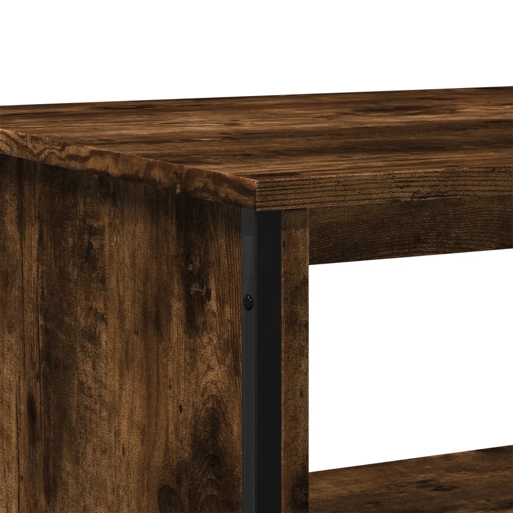 Stolić za kavu boja hrasta 75x51x40 cm konstruirano drvo