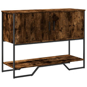 Konzolni stol boja hrasta 100 x 35 x 74,5 cm konstruirano drvo
