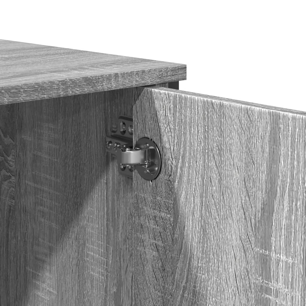 Konzolni stol boja hrasta 100 x 35 x 74,5 cm konstruirano drvo