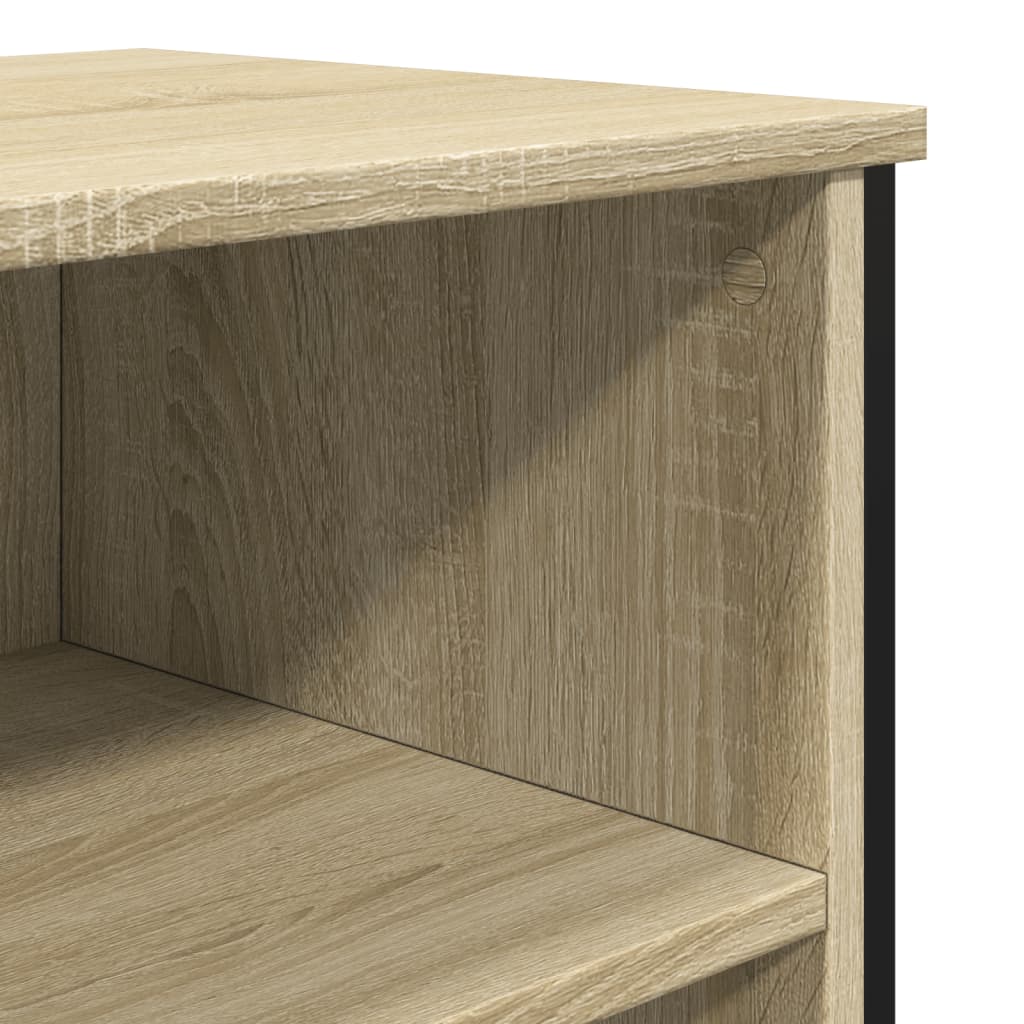 Komoda boja hrasta sonome 91x35,5x74,5 cm od konstruiranog drva