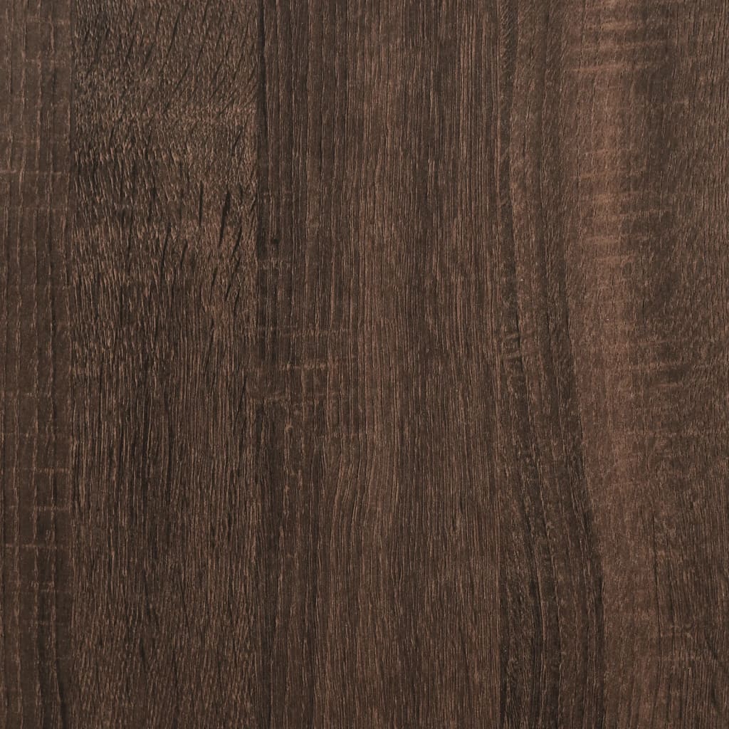 Komoda boja smeđeg hrasta 101x35,5x74,5 cm konstruirano drvo
