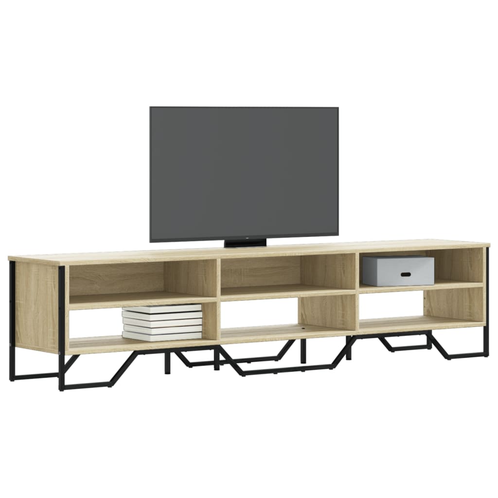 TV ormarić boja hrasta sonome 180x34x41 cm konstruirano drvo
