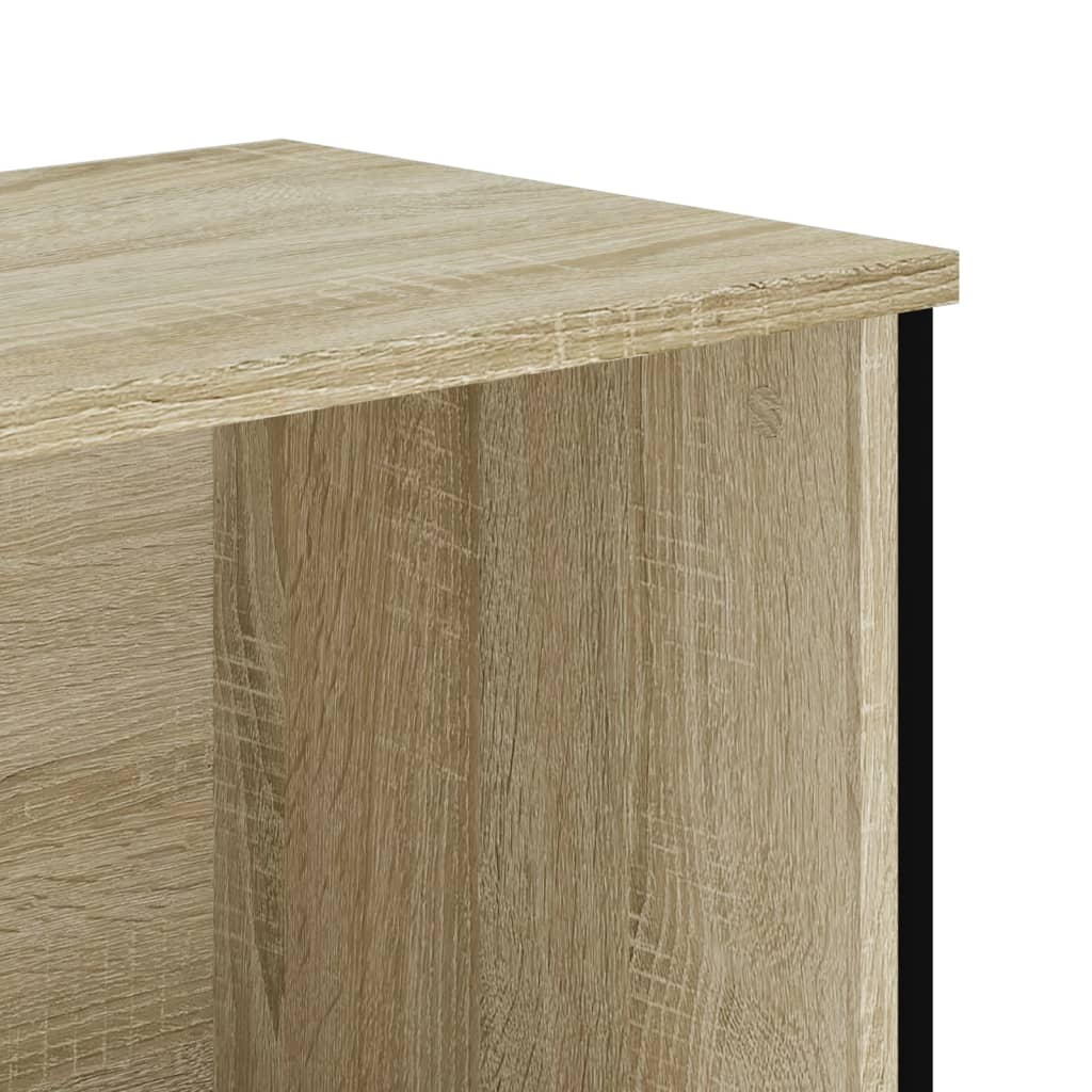 Regal za knjige boja hrasta 50x31x106 cm od konstruiranog drva
