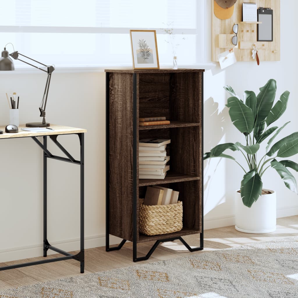 Regal za knjige boja hrasta 50x31x106 cm konstruirano drvo