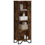 Regal za knjige boja hrasta 50x31x137,5 cm konstruirano drvo