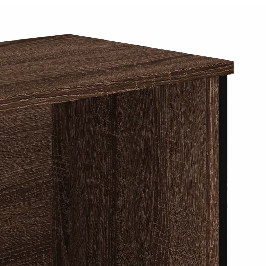 Regal za knjige boja hrasta 50x31x137,5 cm konstruirano drvo