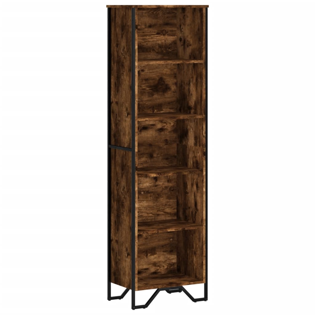Regal za knjige boja hrasta 50x31x169 cm konstruirano drvo