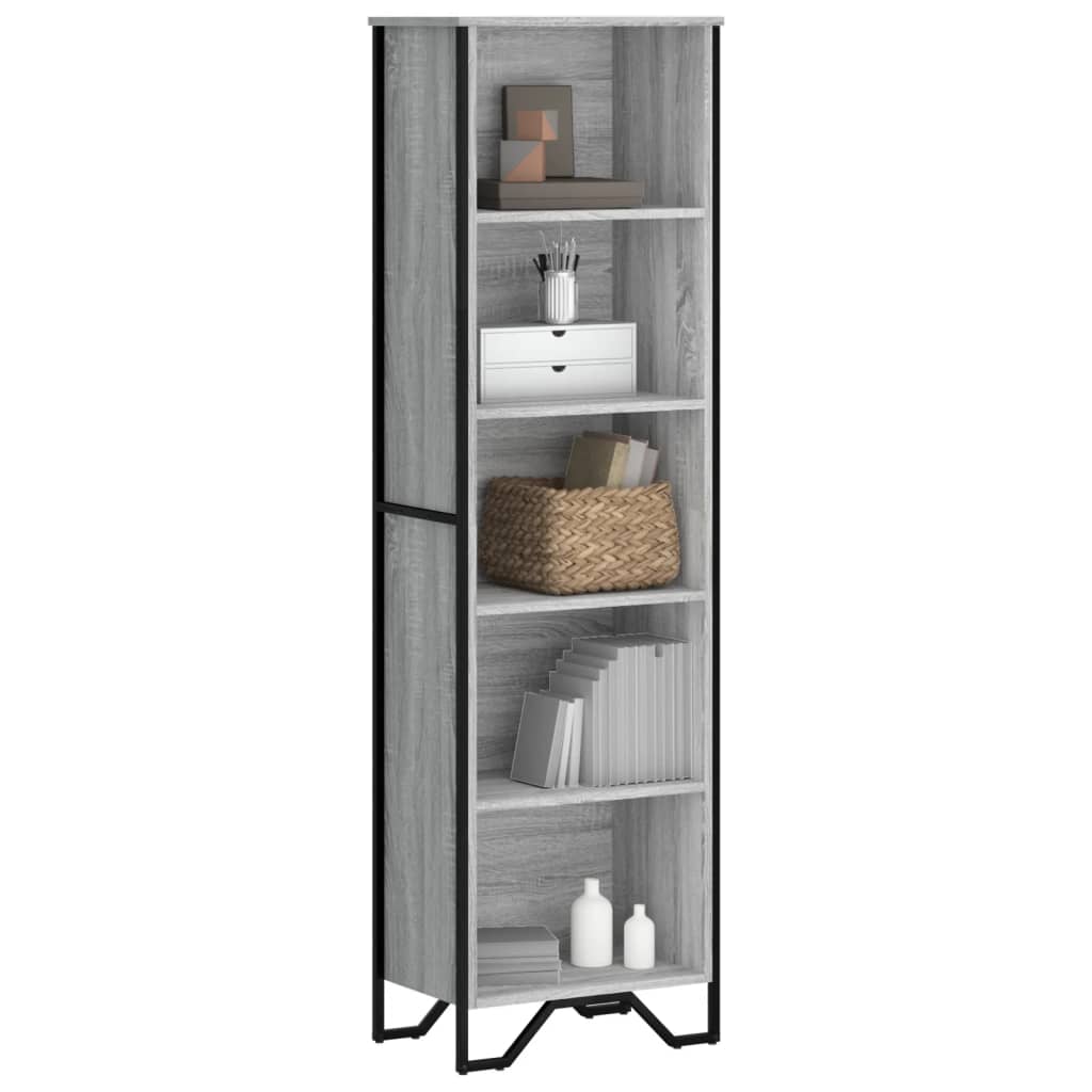 Regal za knjige boja hrasta 50x31x169 cm konstruirano drvo
