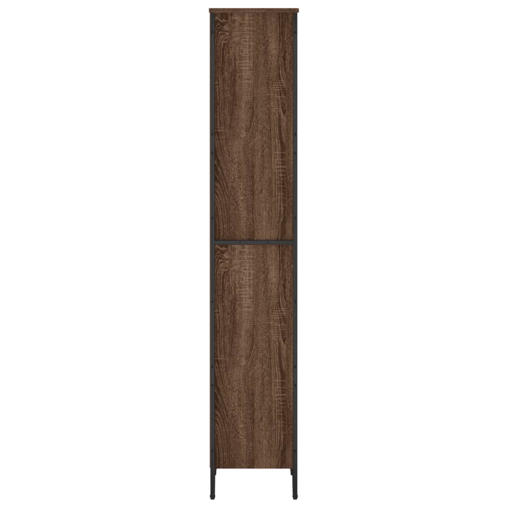 Regal za knjige boja hrasta 50x31x169 cm konstruirano drvo