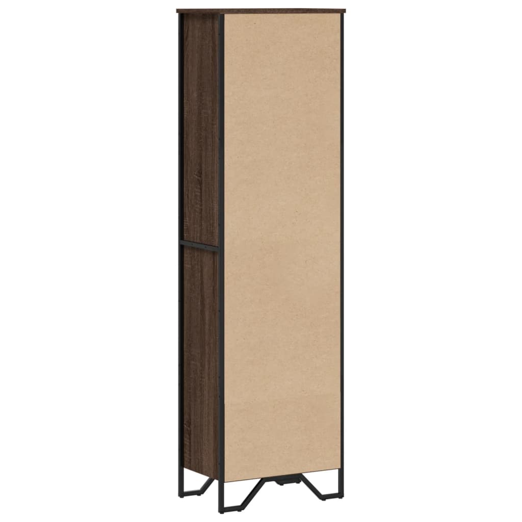 Regal za knjige boja hrasta 50x31x169 cm konstruirano drvo