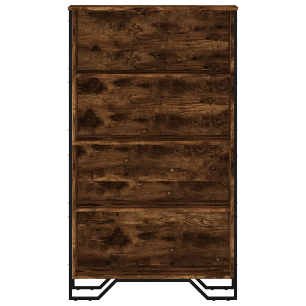 Regal za knjige boja hrasta 80x31x137,5 cm konstruirano drvo
