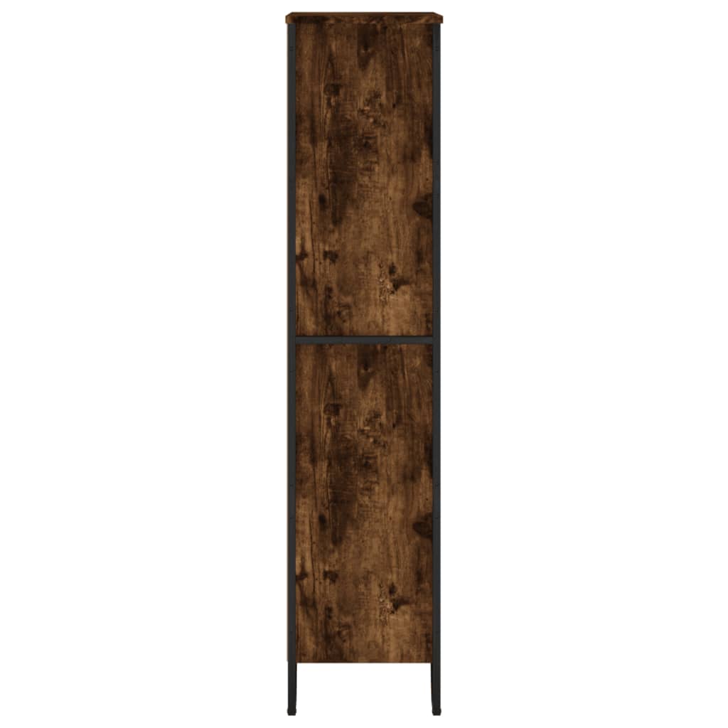 Regal za knjige boja hrasta 80x31x137,5 cm konstruirano drvo