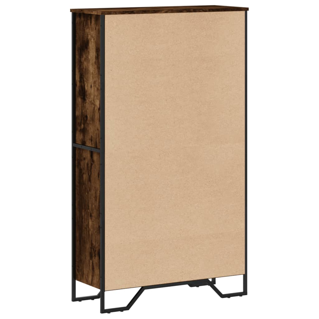 Regal za knjige boja hrasta 80x31x137,5 cm konstruirano drvo