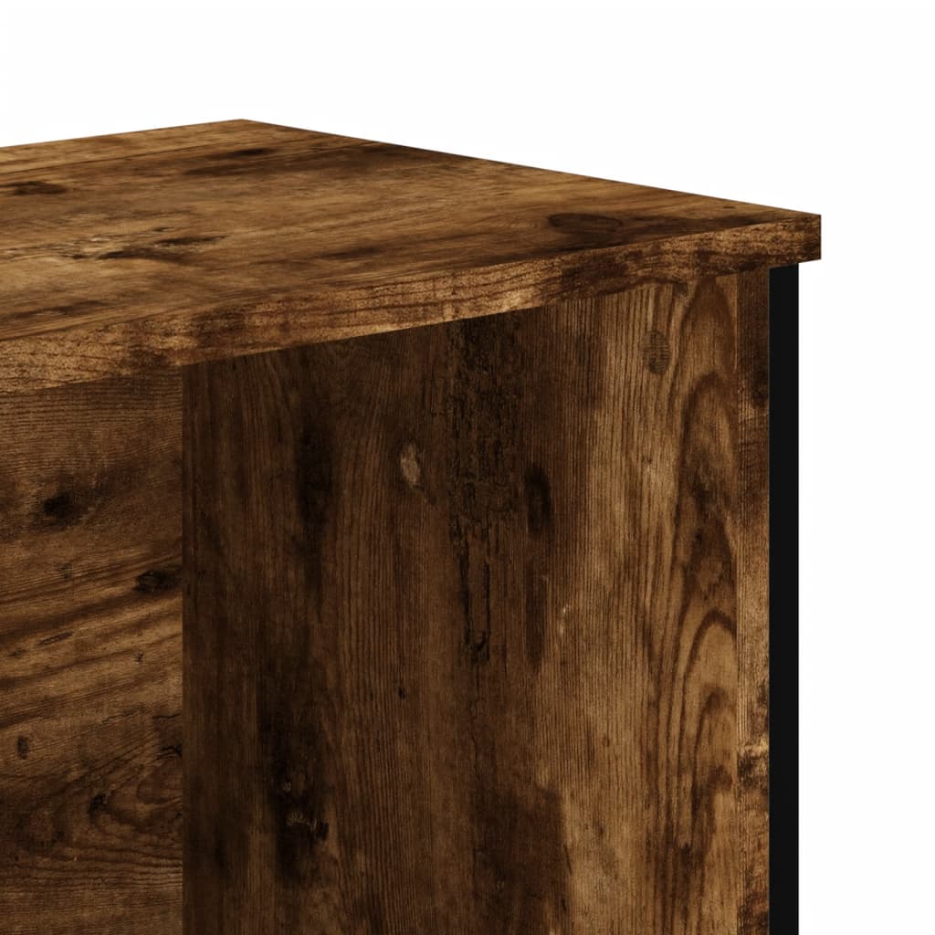 Regal za knjige boja hrasta 80x31x137,5 cm konstruirano drvo