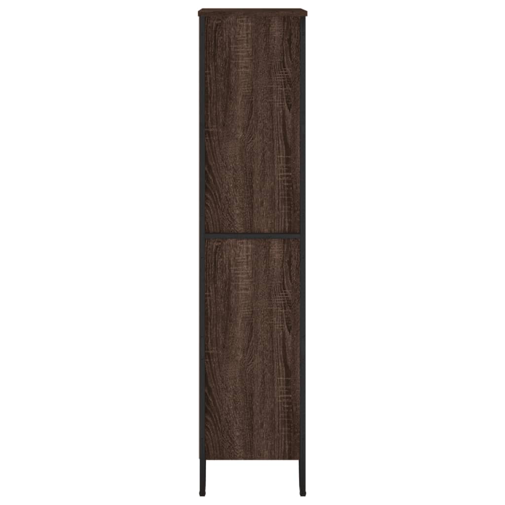 Regal za knjige boja hrasta 80x31x137,5 cm konstruirano drvo
