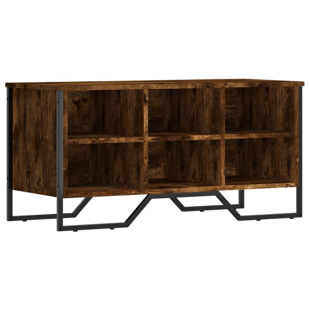Ormarić za cipele boja hrasta 90x38x45,5 cm konstruirano drvo
