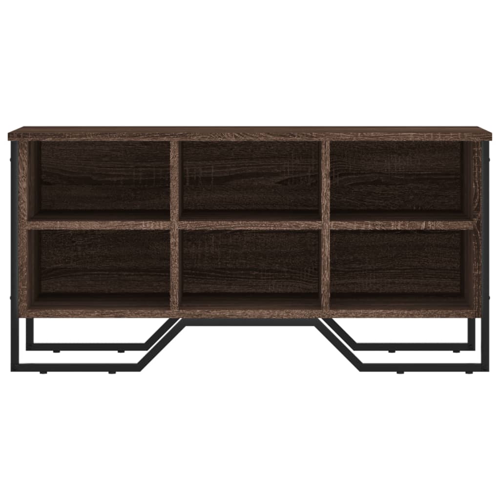 Ormarić za cipele boja hrasta 90x38x45,5 cm konstruirano drvo