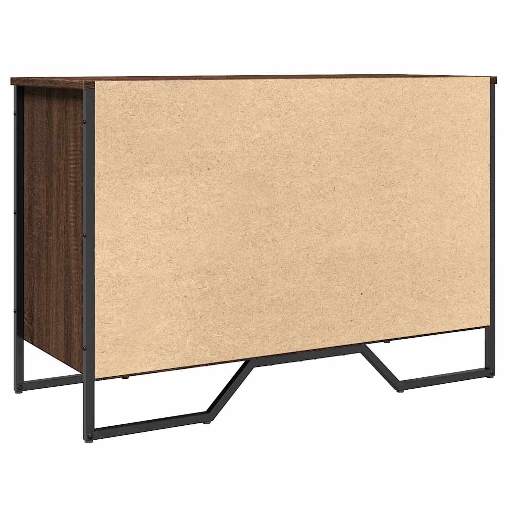 Ormarić za cipele boja hrasta 90x38x61,5 cm konstruirano drvo