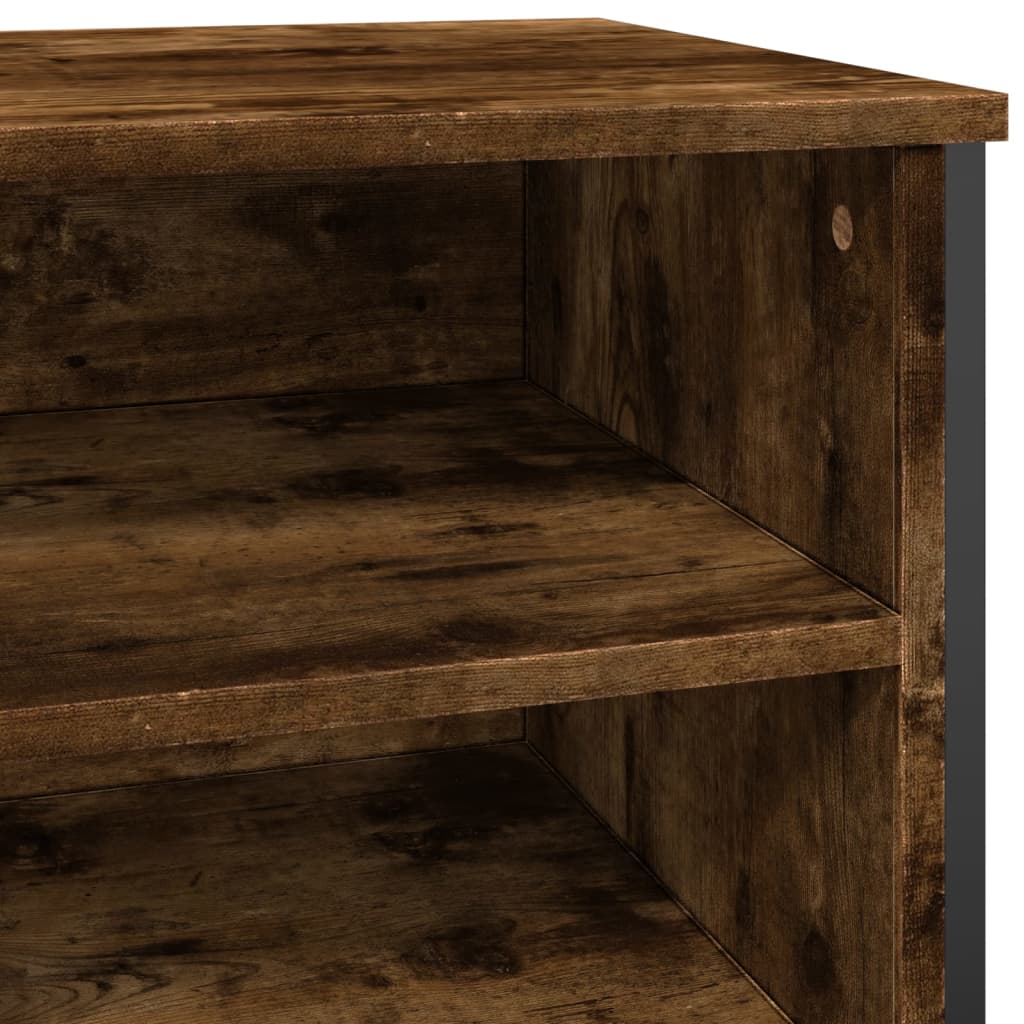 Ormarić za cipele boja hrasta 80 x 38 x 78 cm konstruirano drvo