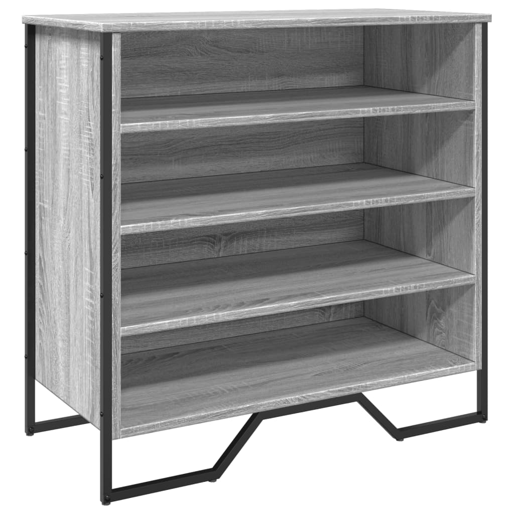 Ormarić za cipele boja hrasta 80x38x78 cm konstruirano drvo