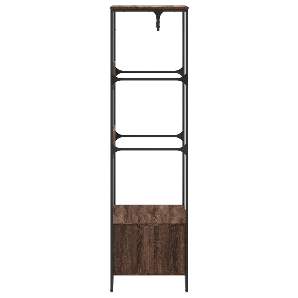 Ormar boja smeđeg hrasta 90x50x180 cm konstruirano drvo