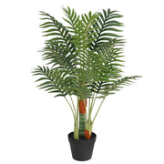 Umjetna palma s 3 debla zelena 85 cm PP