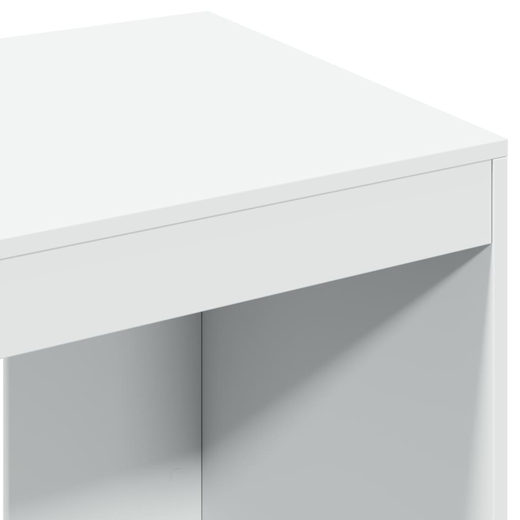 Uredski stol bijeli 103,5x56,5x94 cm konstruirano drvo