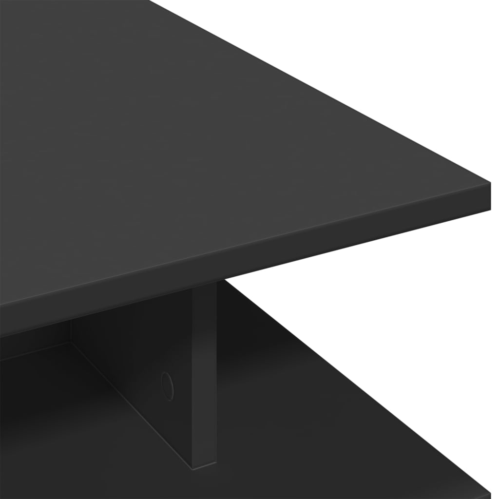 Stolić za kavu crni 102 x 55 x 35 od konstruiranog drva