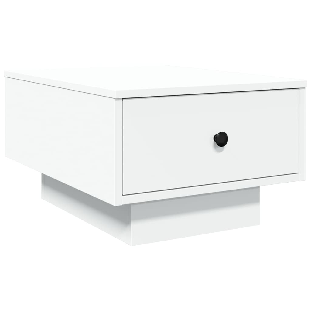 Stolić za kavu bijeli 60x45x31 cm od konstruiranog drva