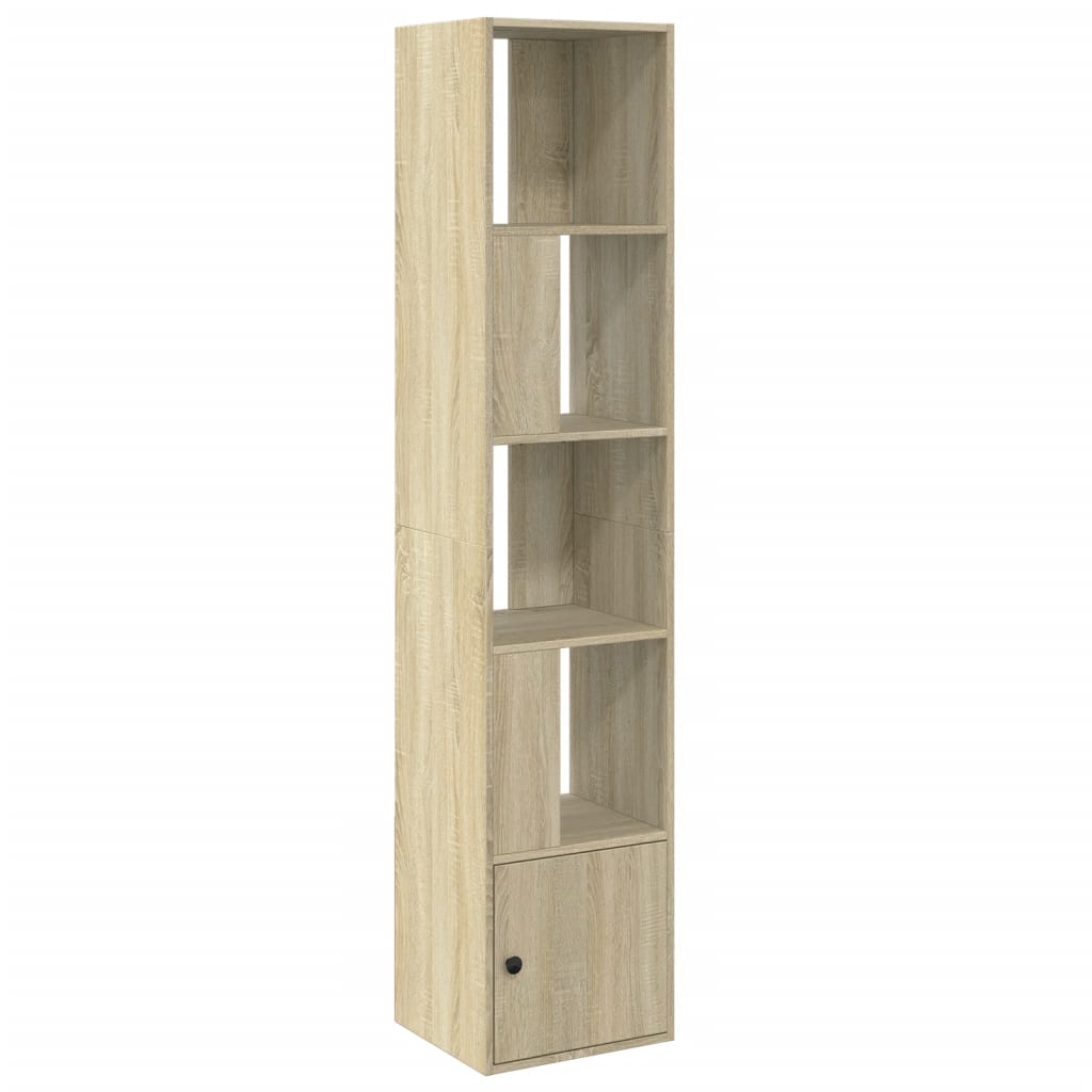 Regal za knjige boja hrasta 40x36x189 cm od konstruiranog drva