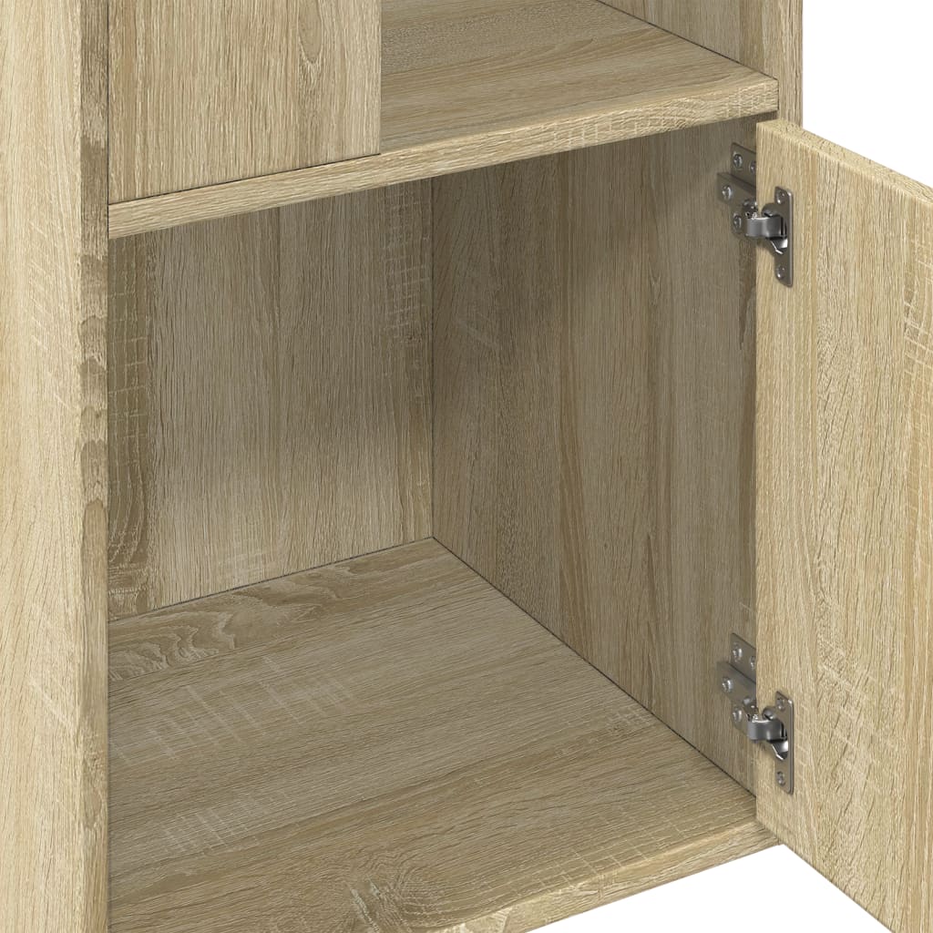 Regal za knjige boja hrasta 40x36x189 cm od konstruiranog drva