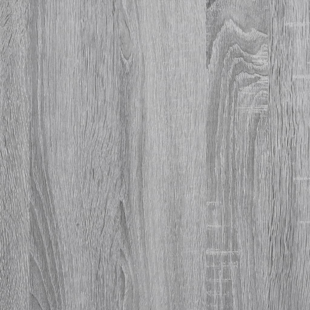 Barska kolica boja smeđeg hrasta 50x41x89 cm konstruirano drvo