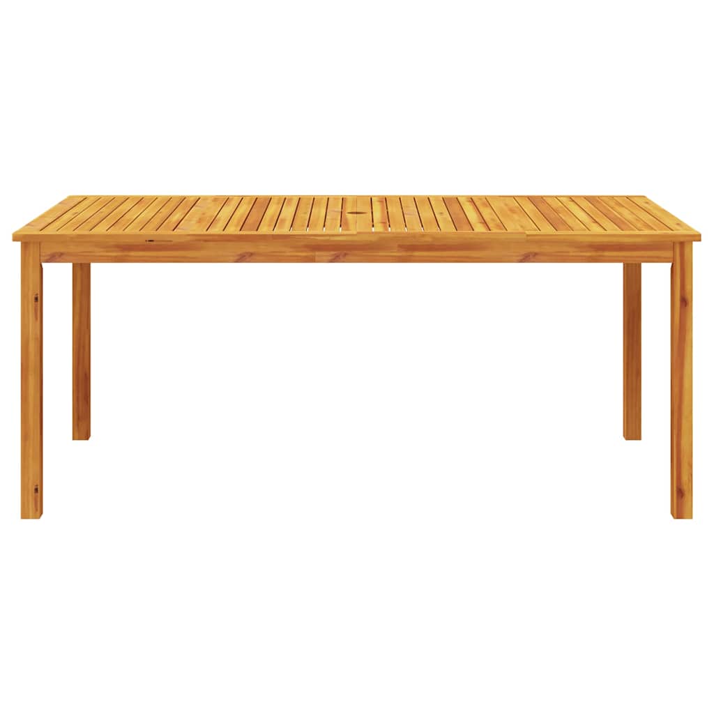 9-dijelni vrtni blagovaonski set 180x90x75 cm od masivnog bagremovog drva