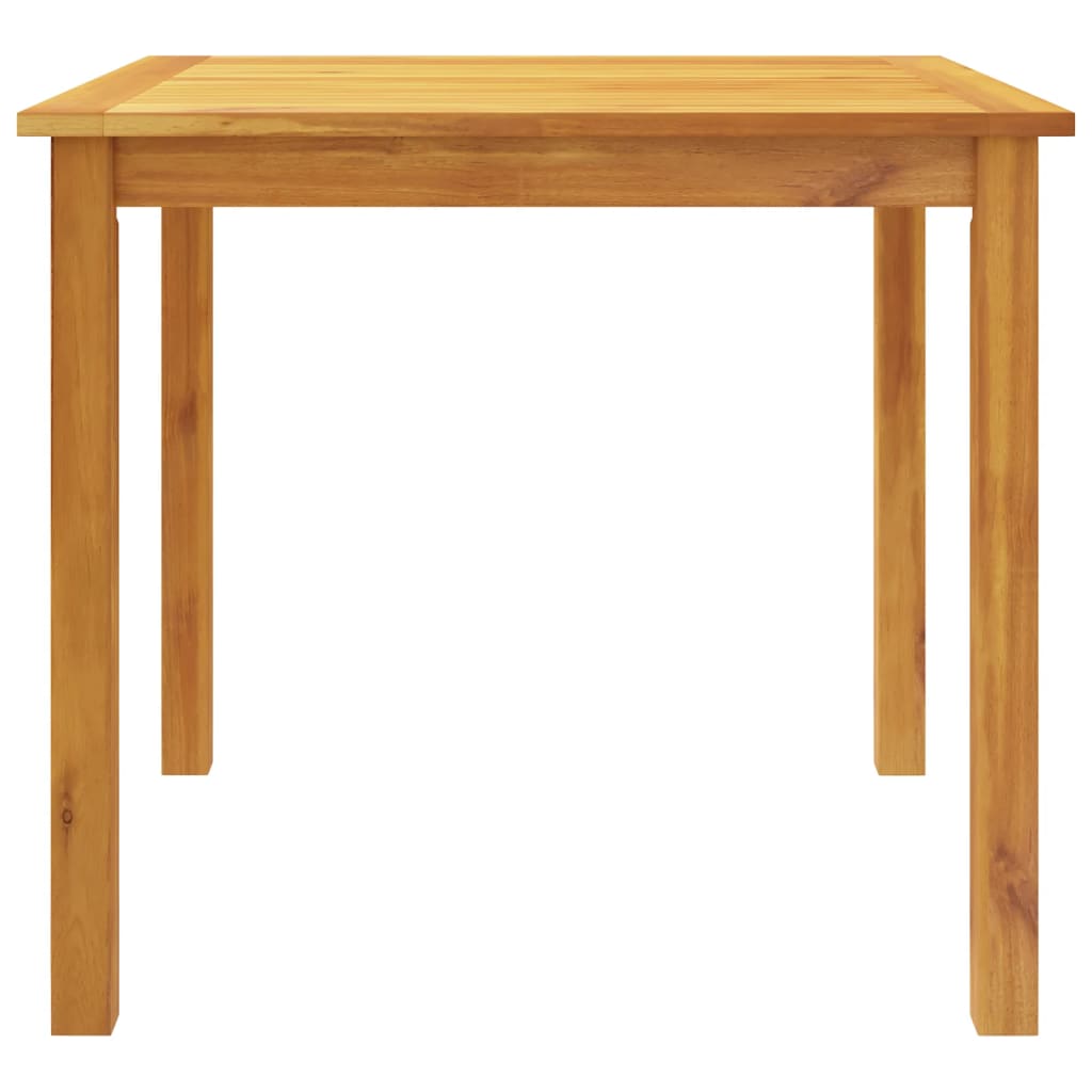 3-dijelni vrtni blagovaonski set 85x85x74 cm od masivnog bagremovog drva