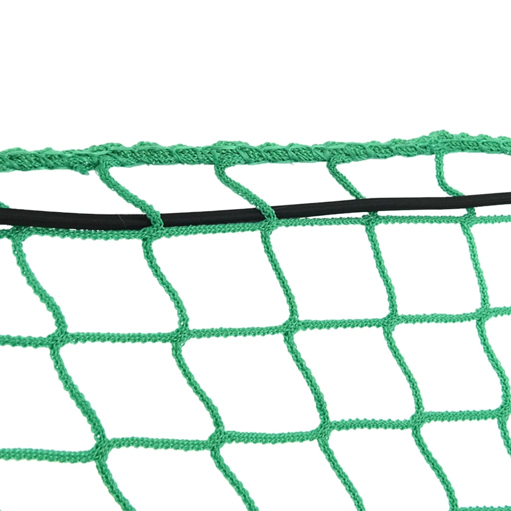 Mreža za prikolicu s elastičnim užetom zelena 4x3 m PP