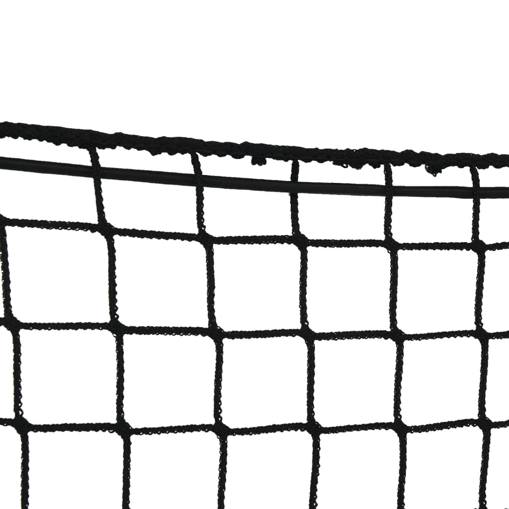 Mreža za prikolicu s elastičnim užetom crna 4 x 2,5 m PP