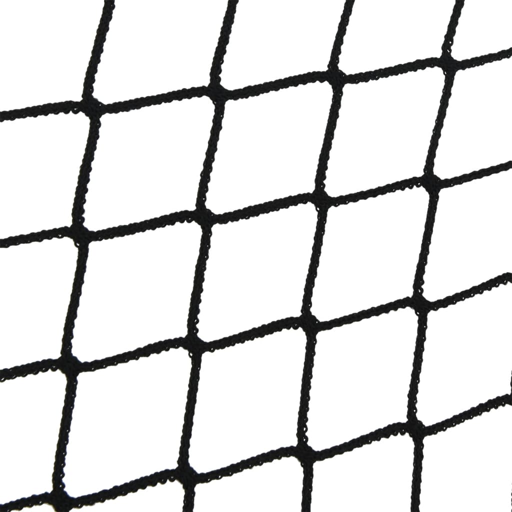 Mreža za prikolicu s elastičnim užetom crna 4 x 3 m PP
