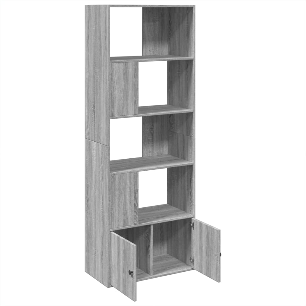 Regal za knjige boja hrasta 70x36x189 cm konstruirano drvo