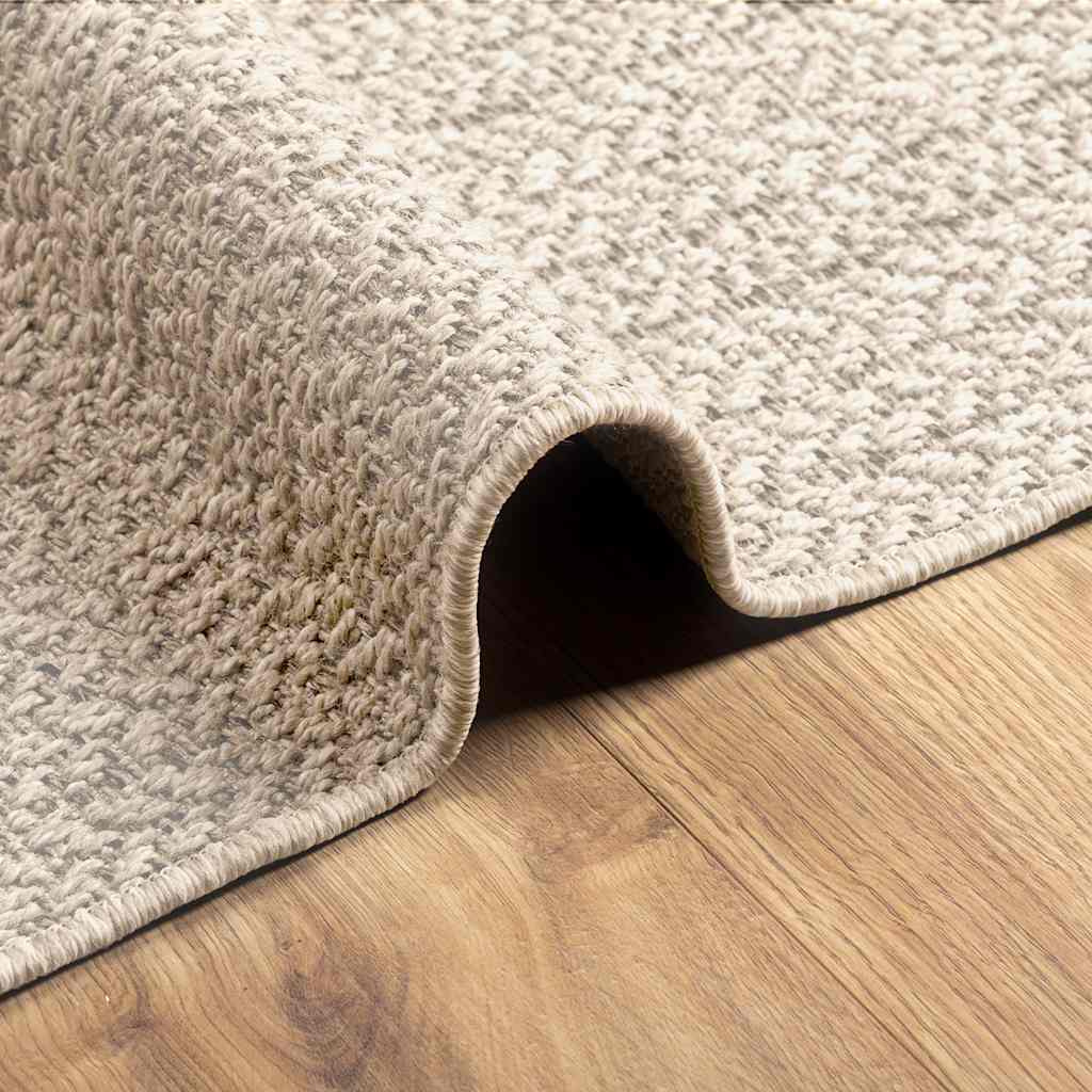 Tepih ZIZUR 240 x 240 cm s izgledom jute unutarnji i vanjski