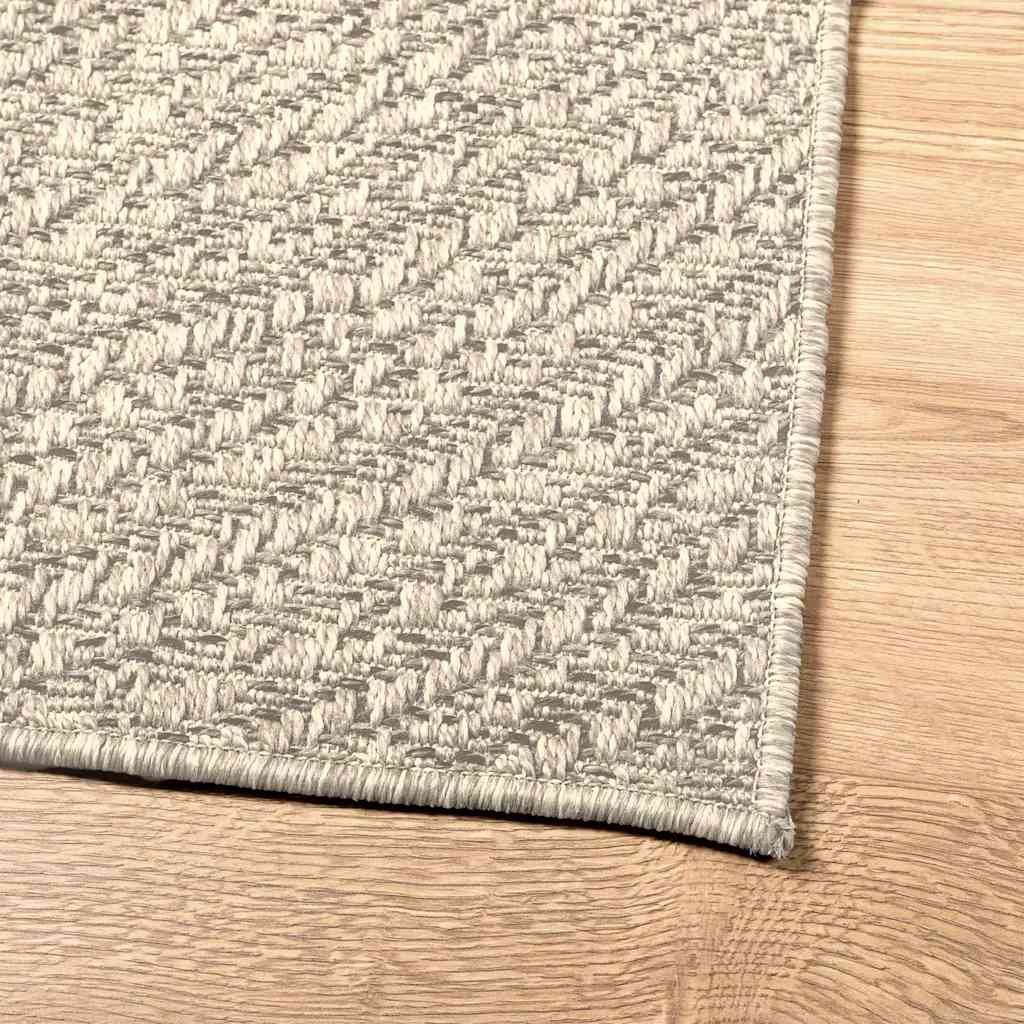 Tepih ZIZUR 200 x 200 cm s izgledom jute unutarnji i vanjski