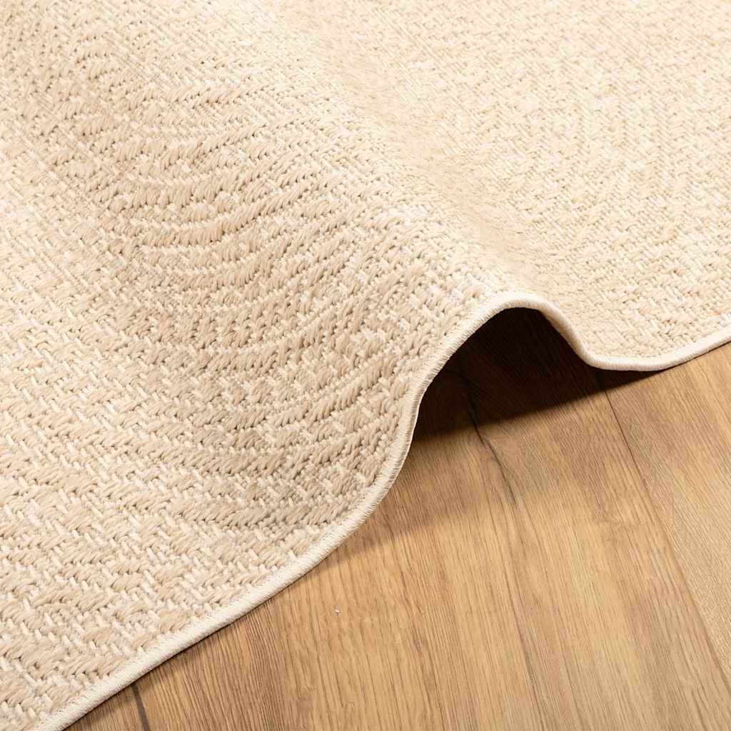Tepih ZIZUR 120 x 120 cm s izgledom jute unutarnji i vanjski