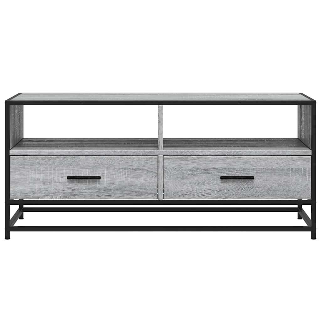 Stolić za kavu siva boja hasta 100x50x45 cm od drva i metala