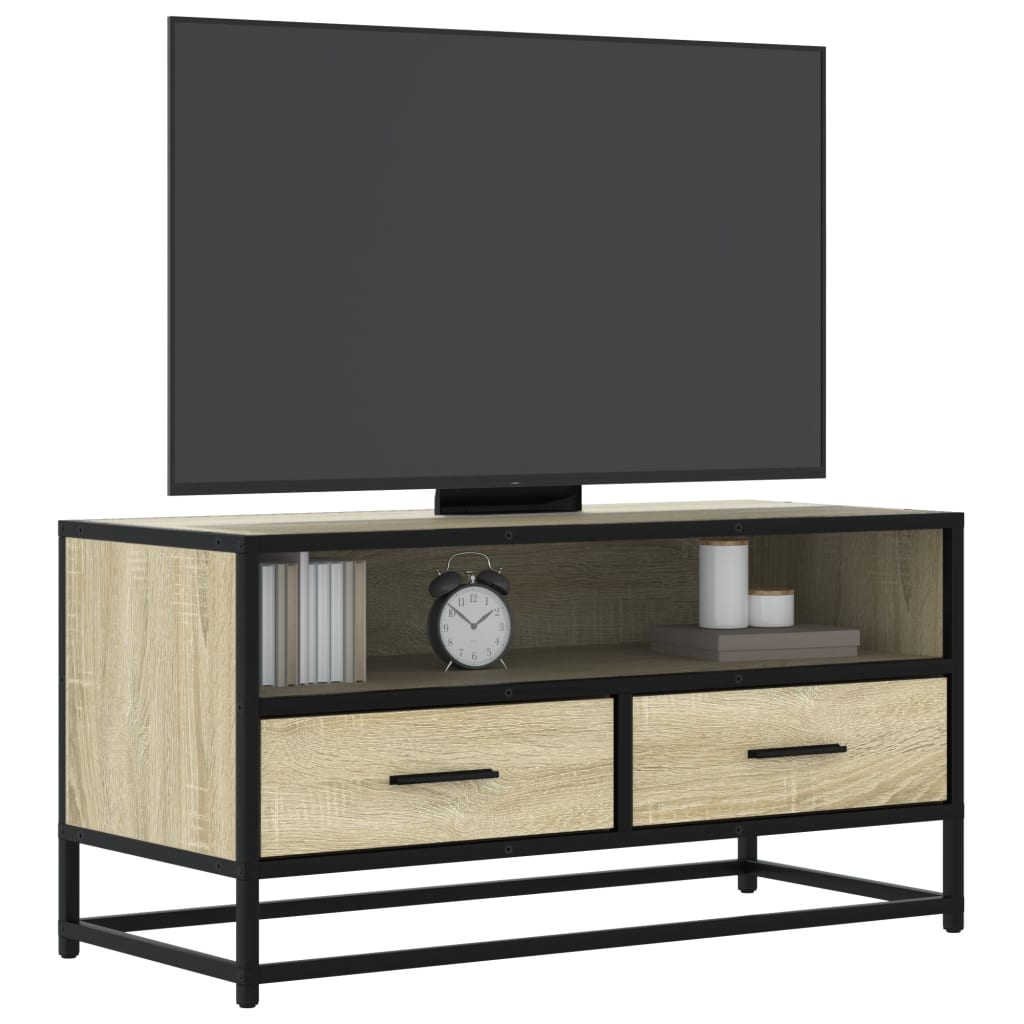 TV ormarić boja hrasta sonome 80x34,5x40 cm konstruirano