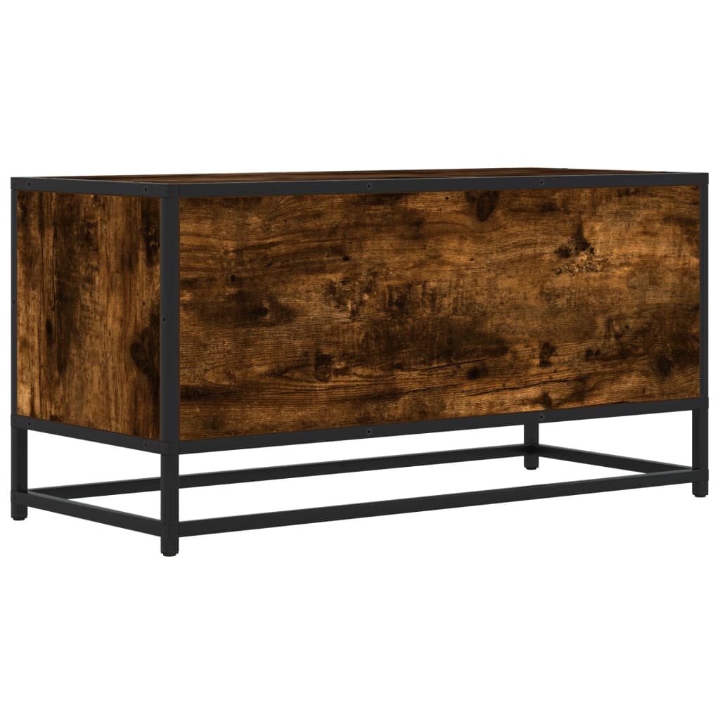 TV ormarić boja dimljenog hrasta 80x34,5x40 cm konstruirano