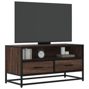 TV ormarić boja smeđeg hrasta 80x34,5x40 cm konstruirano